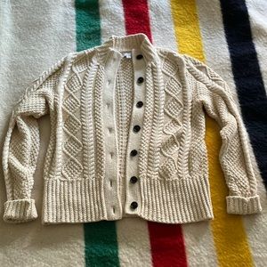 LL Bean signature cardigan